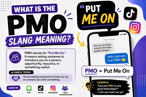 PMO Meaning Slang