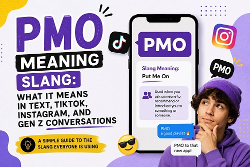 What Is the PMO Slang Meaning